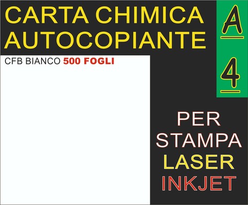 500 carta bianca chimica - di,