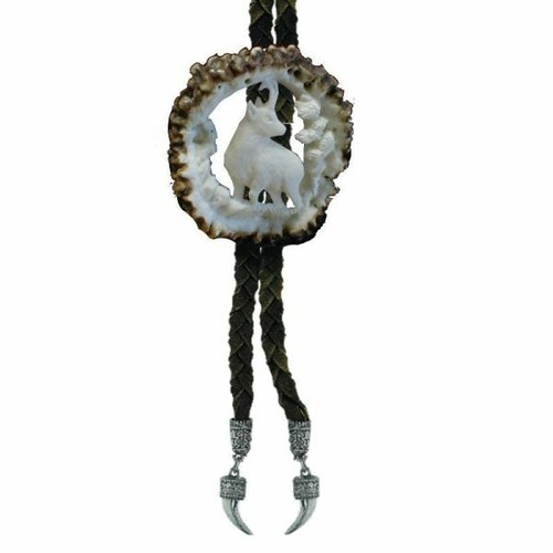 Cravattino con vero corno - , di