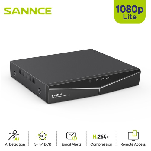Sannce 16ch 5in1 1080p - sannce,