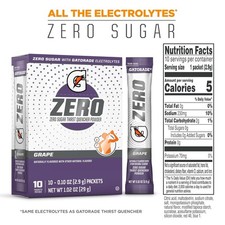 Gatorade G Zero Zucchero in