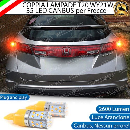 Coppia lampade t20 wy21w - lampade,