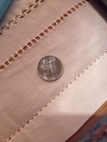 Moneta 100 lire piccola nuova - moneta,