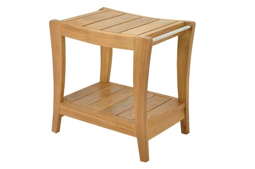 Sedile doccia parigi legno - sedile,