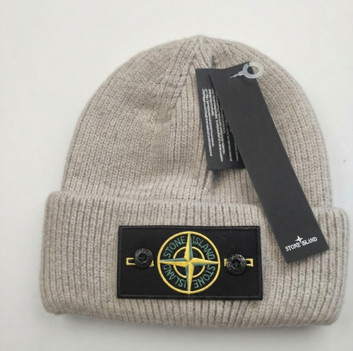 Berretto stone island grigio - ,