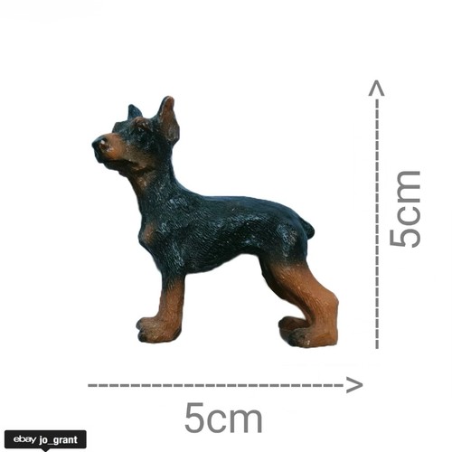 Doberman statuina cane - statuina, di