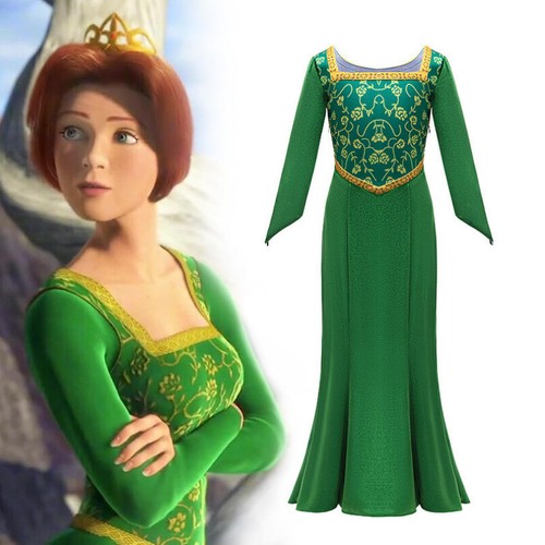 Costume cosplay bambina fiona - costume,