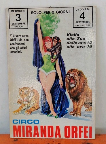 Manifesto locandina circo - manifesto/locandina,