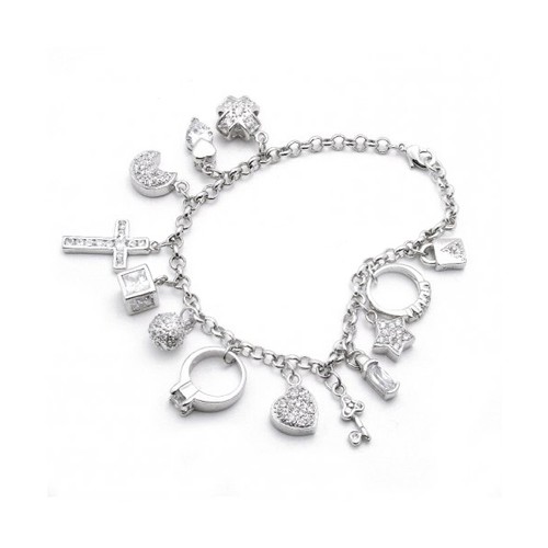 Bracciale largo con donna - largo,