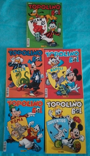 Topolino gol 4 - 1-2-3-4-5, serie