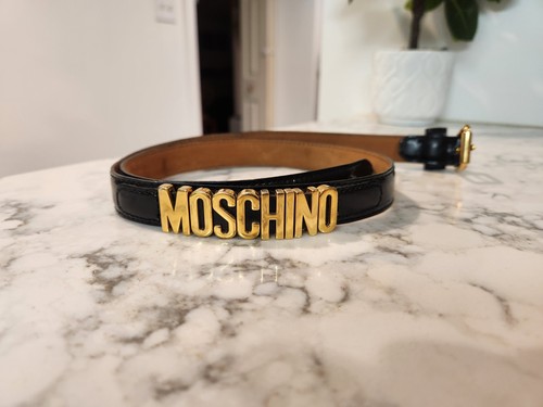 Cintura moschino pelle donna - cintura,