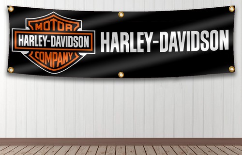 Moto harley davidson banner - harley,
