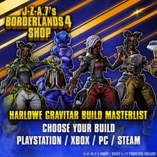 Borderlands 4✨HARLOWE BUILDS BL4 MOXSY JOLTZ ITEMS, GUNS GOD ROLL✅PC-PS-XBOX✨