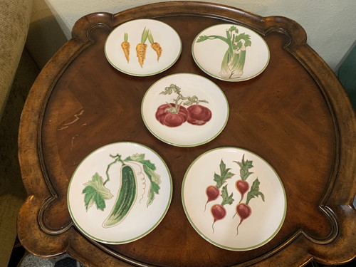 Insalatiera in maiolica - in,