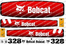 Bobcat 328 Mini Scavatrice Decalco