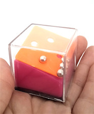 CUBO ROMPICAPO giochino logica palline anni 80 ottimo sorpresina