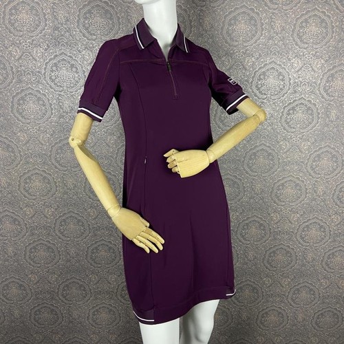 Abito donna alto bordeaux