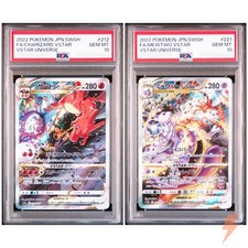 PSA 10 Charizard Mewtwo SAR