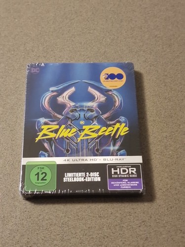 Blue beetle steelbook - blue,
