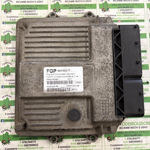 Centralina motore fiat punto - motore,