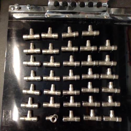 Raccordi a t in ottone - , 1/8