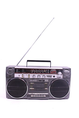 Sharp 454 ghetto blaster - ghetto,