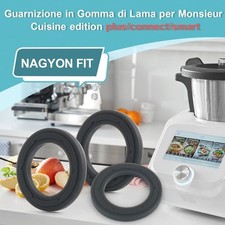 Guarnizione Compatibile Con Robot Cucina Silvercrest Monsieur Cuisine Smart, 3pz