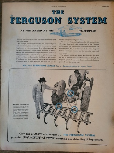 Impianto ferguson 1946 - impianto,