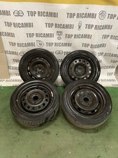 cerchi in ferro e gomme 4stagiomi ford 6Jx15h2et52,5