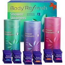 BodyRefresh Vaporizzatori Doccia Aromaterapia Confezione da 18 Bombe Doccia con Olio Essenziale