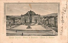 dm30 cartolina cerreto sannita vescovado inizio 900 provincia di benevento