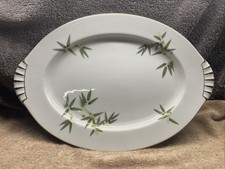 Piatto ovale bambù primavera