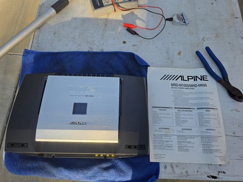 Alpine amplificatore - amplificatore, di