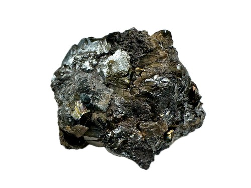 Cristalli ematite pirite - ematite, +