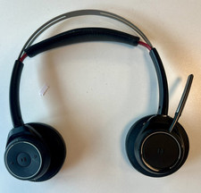 PLANTRONICS VOYAGER FOCUS UC B825-M Cuffie Bluetooth + Docking Di Ricarica