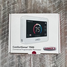 Lennox 17G74 CS7500 ComfortSense 7500 Termostato programmabile commerciale bianco