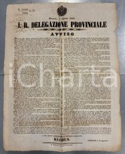 1849 BRESCIA Appalto per