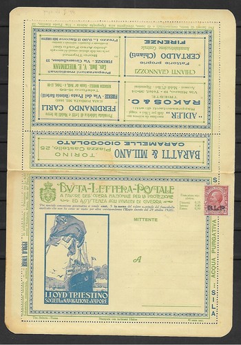 Italia 10c blp pubblicità - italia,