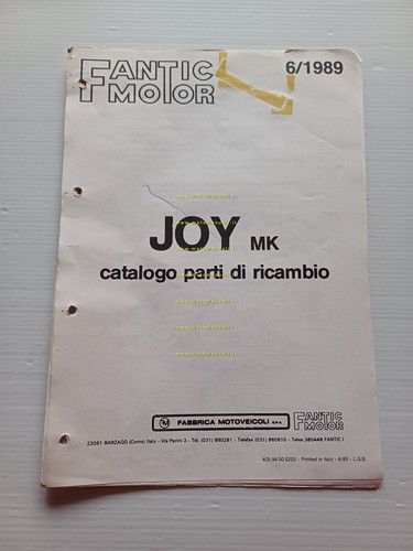 Fantic motor joy 1989 - fantic, mk