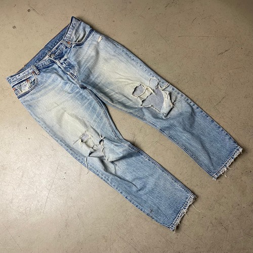 Pantaloni jeans strappati - (m),