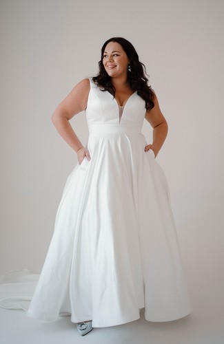 Abito sposa curvy hbh - da,