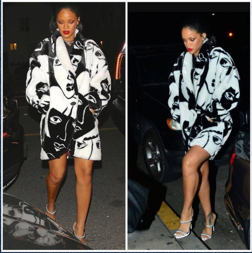 Giacca cappotto pelliccia