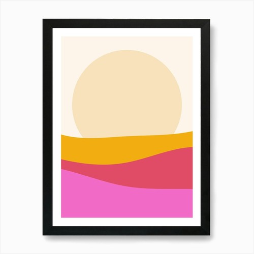 Quadro paesaggio astratto - , 6