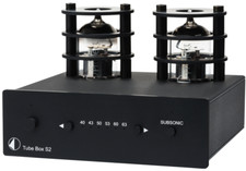 PRO-JECT TUBE BOX S2 NERO STADIO PHONO MM/MC VALVOLARE GARANZIA UFFICIALE ITALIA