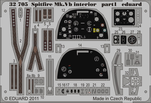 Eduard 32705 32 - 32705, spitfire
