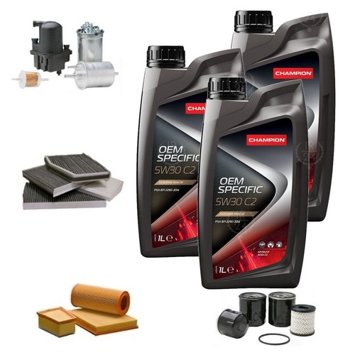 Kit tagliando per opel - per, corsa