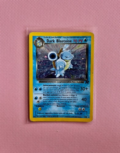 Dark blastoise ita holo - 3/82,