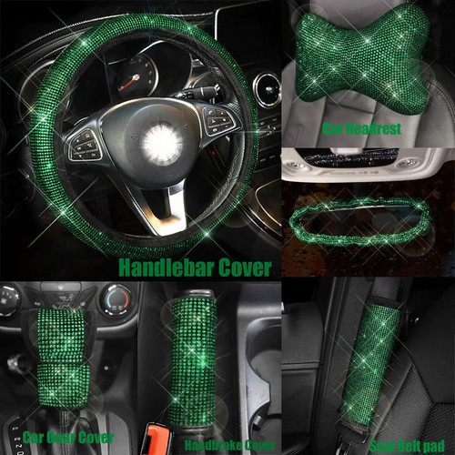 Coprivolante strass cristallo