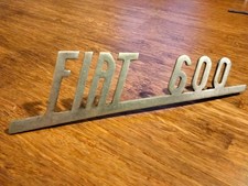 Fiat 600 fregio scritta - fregio, badge