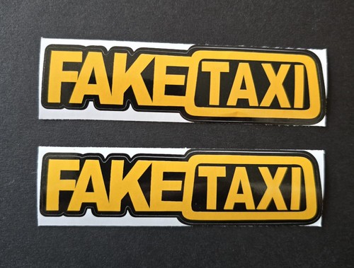 Adesivi fake taxi - taxi, sticker