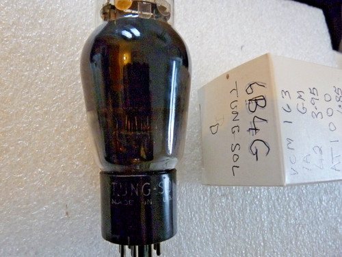Tubo tunsol 6b4g nos test - tubo, d